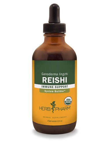 Herb Pharm Reishi Mushroom Liquid Extract Drops Immune System Builder 4 Oz