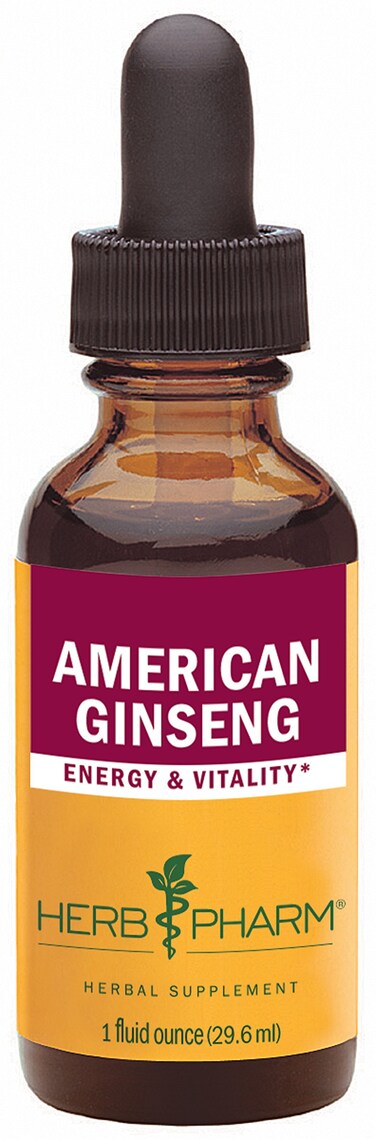 Herb PharmCertified Organic American Ginseng Extract  1 Ounce