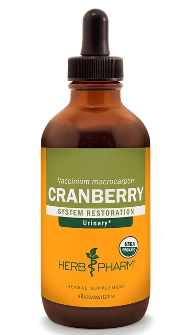 Herb PharmCertified Organic Cranberry Liquid Extract for Urinary Tract Support  4 Ounce