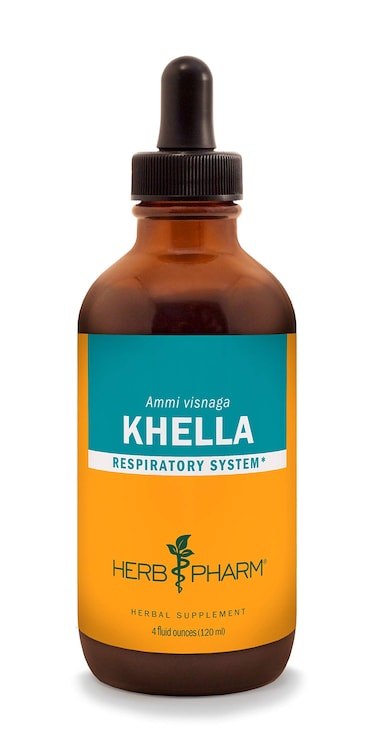 Herb Pharm Khella Liquid Extract for Respiratory System Support  4 Ounce