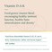 Natura Health Products Vitamin DAK Supplement  Supports Healthy Bone Heart and Vision Function Featuring Vitamin D3 5000 IU K2 50 mcg K1 550 mcg Vitamin A 1000 IU Bioavailable 60 Capsules