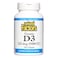 Natural FactorsVitamin D3 5000 IU 125 mcg Supports Strong Bones Muscles and Immune Function 360 Softgels