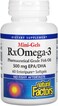 Natural Factors  Rx Omega3 Factors MiniGels EPA 350mg DHA 140mg Supports Cardiovascular Health 60 Soft Gels
