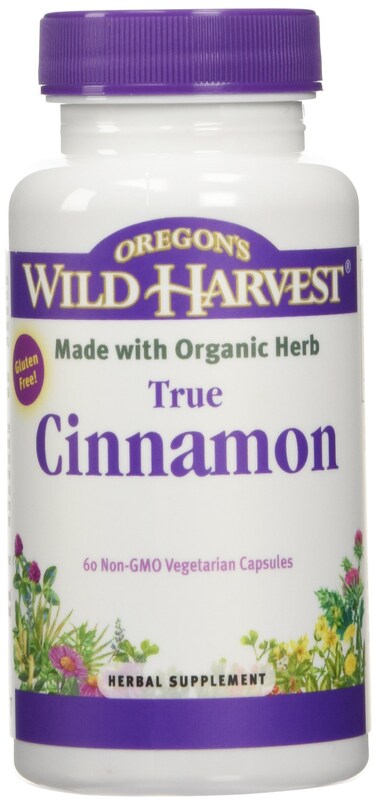Oregons Wild HarvestOrganic True Cinnamon Ceylon 60 Organic Vegan Capsules