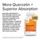 Terry Naturally Quercetin with Vitamin C Extra Strength  60 Capsules  Sinus Lung  Respiratory Function  NonGMO Vegan  60 Servings