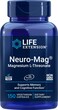 Life Extension NeuroMag Magnesium LThreonate 150 Veg Caps Magtein Supplement for Women and Men