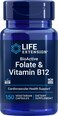 Life Extension BioActive Folate  Vitamin B12 150 Vegetarian Capsules  Non GMO Gluten Free Supplement