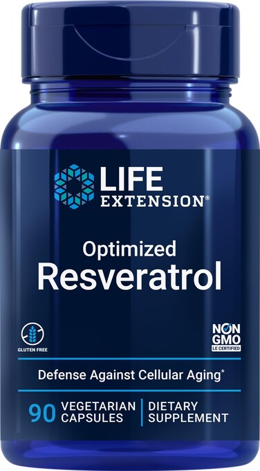 Life ExtensionOptimized Resveratrol 90 Vegetarian Capsules