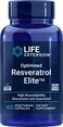 Life ExtensionOptimized Resveratrol Elite 60 Vegetarian Capsules with BioQuercetin phytosome  Non GMO Gluten Free