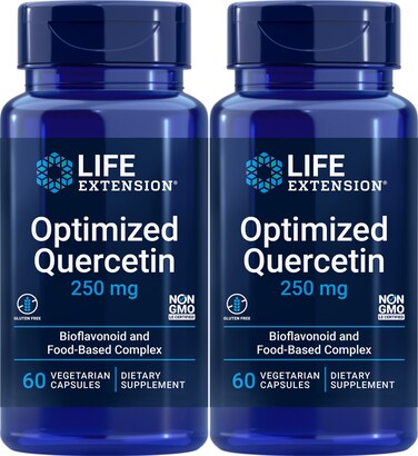 Life Extension Optimized Quercetin 60 Veg Caps Pack of 2
