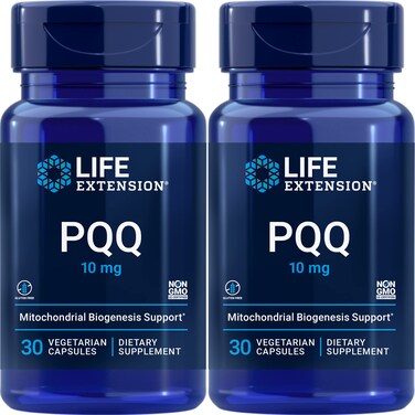 Life ExtensionPQQ Caps with PQQ 10 mg 30 Vcaps 2 Pack
