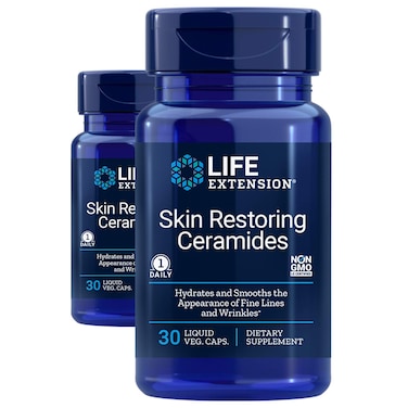 Life ExtensionSkin Restoring Ceramides 30 Count Pack of 2