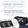 OMRON Platinum Blood Pressure Monitor Upper Arm Cuff Digital Bluetooth Blood Pressure Machine Stores Up To 200 Readings for Two Users 100 readings each