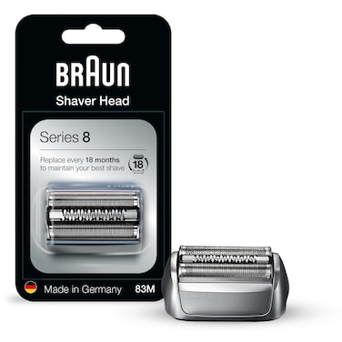 Braun Series 8 83M Electric Shaver Head Replacement Cassette Silver