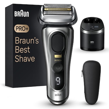 Braun Series 9 PRO Electric Razor for Men 5 Pro Shave Elements  Precision Long Hair Trimmer 6in1 SmartCare Center Wet  Dry Electric Razor for Smooth Skin with 60min Battery Runtime 9567cc