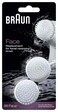 Braun Silkpil Skin Spa Facial Cleansing Brush  Braun Facial Brushes Refill Pack 2 Replacement Brushes