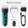 Braun Electric Series 3 Razor with Precision Trimmer Rechargeable Wet  Dry Foil Shaver for Men BlueBlack 4 Piece