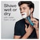 Braun Electric Series 3 Razor with Precision Trimmer Rechargeable Wet  Dry Foil Shaver for Men BlueBlack 4 Piece