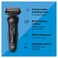 Braun Electric Shaver for Men Series 5 5150cs Wet  Dry Shave Turbo Shaving Mode Foil Shaver with Beard Trimmer Body Groomer and Charging Stand Blue