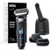 Braun Electric Shaver for Men Series 7 7185cc Wet  Dry Shave Turbo  Gentle Shaving Modes Waterproof Foil Shaver Space Grey