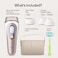 BraunSMART IPL Longlasting Laser Hair Removal Device for Women  Men Skin iExpert Home Hair Removal Free App Vanity Case Venus Razor 4 Smart Heads Alternative for Laser Hair Removal PL7387