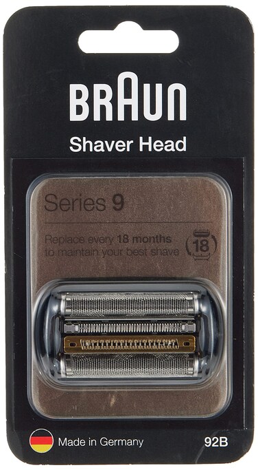 Braun 92B  Replacement and Replacement for Electric Shaver Compatible with Series 9 Shaving Machines Black