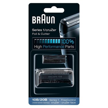 Braun Replacement Foil and Block 1000 2000 For Free Control and Cruzer Shavers Packaging may vary