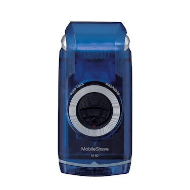 Braun Shaver M60B Mobile Blue 1 Count