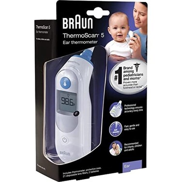 BraunThermoScan 5 Ear Thermometer  IRT6500