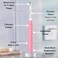 PHILIPSSonicare Electric Toothbrush with DiamondClean Brush Head Phillips Sonicare Rechargeable Toothbrush with Pressure Sensor Travel Case Sonic Electronic Toothbrush Pink