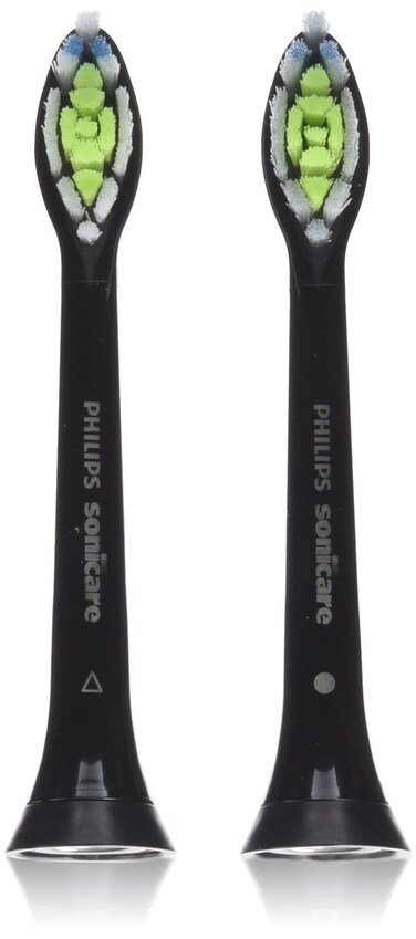 PHILIPSSonicare Genuine DiamondClean Replacement Brush Heads Black 2 Pack HX606294