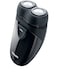 Norelco Travel Mens Shaver with CloseCut Technology and Independent Floating Heads SelfSharpening Blades 2 x AA Batteries Included by Philips