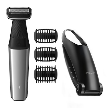 PHILIPSNorelco Bodygroom Series 3500 Showerproof Body Trimmer for Men with Back Attachment BG502549