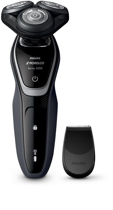 Philips Norelco Electric Shaver 5100 Wet  Dry S521081 with Precision Trimmer For Men