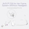 ResMedAirFit F20 for Her Replacement Frame System Without Headgear  Medium