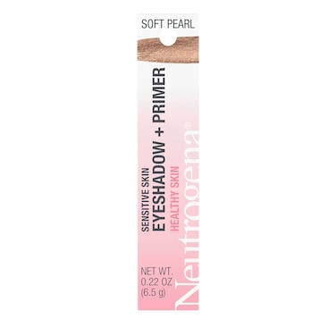 Neutrogena Sensitive Skin Eyeshadow  Primer a Longwearing 2in1 Metallic Eyeshadow for Sensitive Skin with ProVitamin B5 Lightweight CreamtoPowder Formula Soft Pearl 022 oz