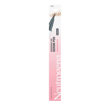 NeutrogenaMicrobrow Tint Serum Pen Precision Tipped Tinted Eyebrow Pen with Panthenol to Nourish  Condition Brows Helps Create Fuller NaturalLooking Brows Taupe 0016 Fl Oz