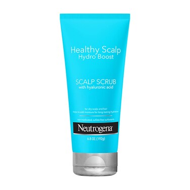 Neutrogena Healthy Scalp Hydro Boost Scalp Scrub with Hyaluronic Acid for Exfoliating Hydrating Cleaner Hair