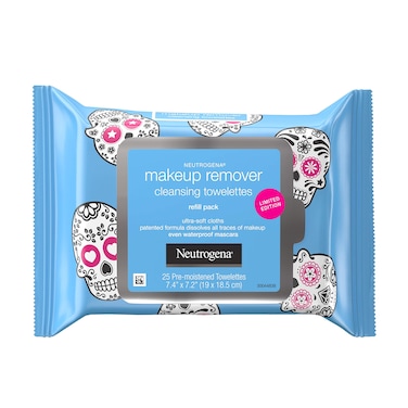 Neutrogena Makeup Remover Facial Cleansing Towelettes Daily Face Wipes To Remove Dirt Oil Waterproof Mascara  Makeup Including Stubborn Halloween Makeup Gentle Alcoholfree 250 count