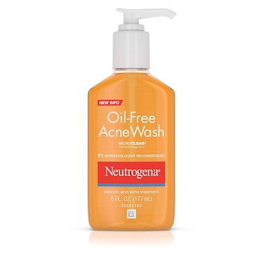 Neutrogena OilFree Salicylic Acid Acne Treatment Acne Wash6 oz