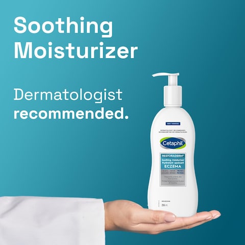 Cetaphil Pro Restoraderm Gentle Body Moisturizer Eczema Calming 10Fluid Ounces