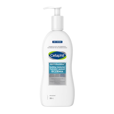 Cetaphil Pro Restoraderm Gentle Body Moisturizer Eczema Calming 10Fluid Ounces