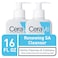 CeraVe Salicylic Acid Cleanser  8 Ounce Pack of 2  Renewing Exfoliating Face Wash with Vitamin D for Rough and Bumpy Skin  Fragrance Free