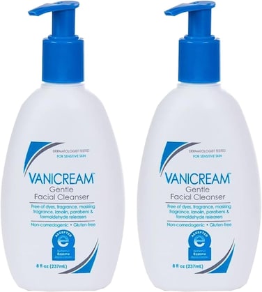 Vanicream Gentle Facial Cleanser 8 Fl Oz Pack of 2