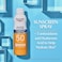 EucerinAdvanced Hydration SPF 50 Sunscreen Spray Lightweight Sunscreen Lotion Spray Hypoallergenic Fragrance Free and Alcohol Free 6 Fl Oz Spray Bottle
