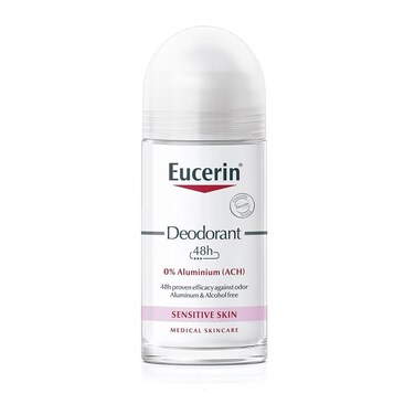 Eucerin Deodorant 48h Rollon fr empfindliche Haut 50 ml Solution