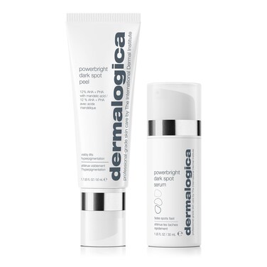 DermalogicaPowerBright Dark Spot System Skin Care Kit Includes Face Serum and Peel  Fade Lift and Prevent Dark Spots and Hyperpigmentation