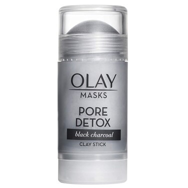 Face Mask by Olay Clay Charcoal Facial Mask Stick Pore Detox Black Charcoal Spa and Beauty Gift for Women 17 Oz