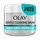 OlayGentle Cleansing Balm Makeup Remover Fragrance Free 34 fl oz Hydrating Face Cleanser Removes Makeup Sunscreen and Oil