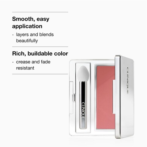 Clinique All About Shadow Single Eye Shadow Makeup  Safe For Sensitive Eyes French Vanilla